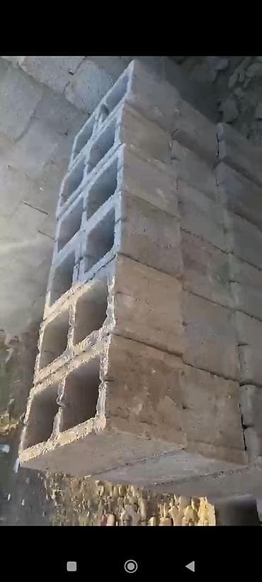 цемент блок: Шлакоблоки строительные - Тип: пустотелые стеновые блоки - Материал — 2