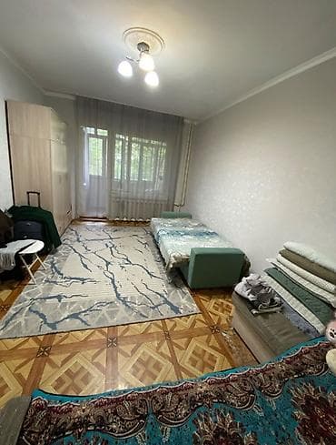 Недвижимость: 1 комната, 48 м², Аламедин-1 мкр 106 серия, 1 этаж — 8