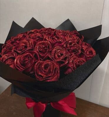 свадебные букеты из лент: Роскошные декоративные букеты из роз. - Материал: искусственные розы — 2