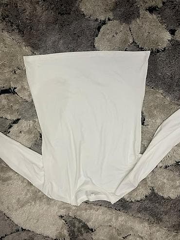 Личные вещи: Лонгслив, цвет - Белый, M — 1