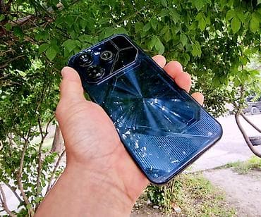 techno pova: Tecno Pova 6 Pro 5G, Б/у, 512 ГБ, цвет - Синий, 1 SIM, 2 SIM — 2