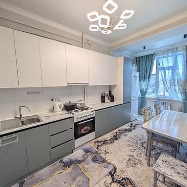Квартиры: 1 комната, 28 м², Аламединский рынок / базар Элитка, 5 этаж, Евроремонт — 4