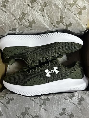 Личные вещи: Мужские кроссовки, 42.5, Under Armour, Новый, цвет - Зеленый — 2