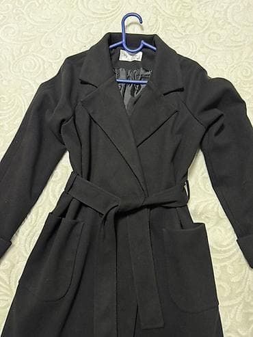 мусульманские женские одежды: Пальто, Халат, Осень-весна, Длинная модель, С поясом, M — 2