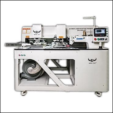 Автоматическая машина для прорезных карманов с клапаном и листочками