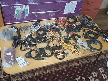 web camera: Большой набор кабелей и переходников для аудио, видео и компьютеров — 7