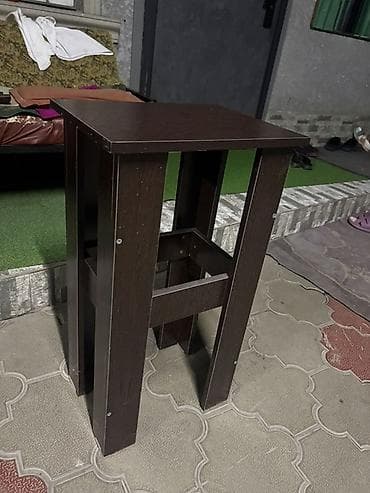 small table: Высокая подставка/консоль для цветов и декора. - Материал: ЛДСП в — 2