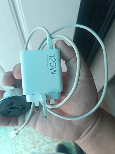 xiao: Сетевое зарядное устройство Xiaomi 120W с кабелем 100% оригинал - — 1