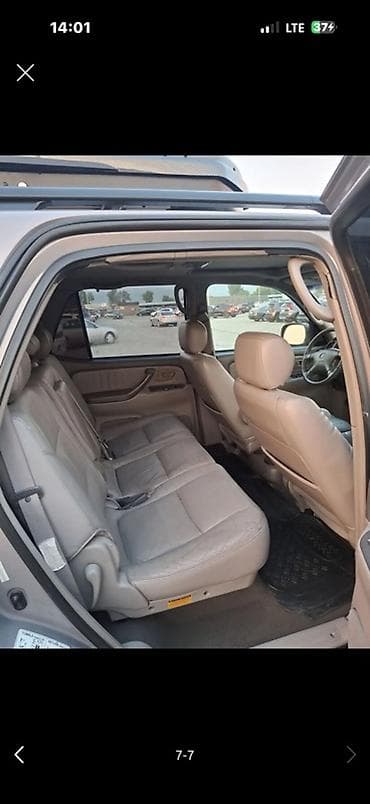jet car: Toyota Sequoia: 2001 г., 4.7 л, Бензин, Внедорожник — 7