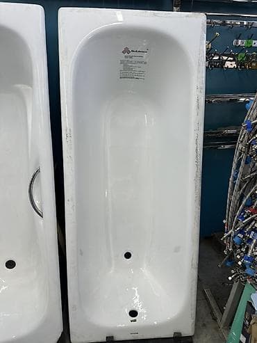 Үй жана бакча: Акриловая ванна Goldman - Прямоугольная форма, классический дизайн с — 1