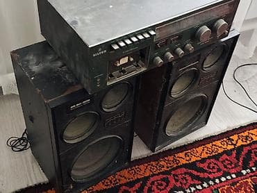 samsung a30: Стерео кассетный ресивер Silver SS2350 + акустические системы - — 5