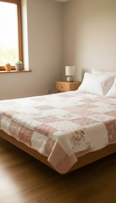 квартира токмок суточный: 1 комната, Душевая кабина, Постельное белье, Кондиционер — 1