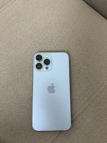 IPhone 13 Pro Max, Б/у, 256 ГБ, Sierra Blue, Защитное стекло, Чехол, 79 %