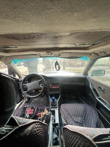 салон жасайбыз: Чехолдор Кездеме, түсү - Кара, Audi, Колдонулган — 5