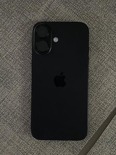 12pro max 256: IPhone 16, Б/у, 128 ГБ, Black Titanium, 89 % — 1