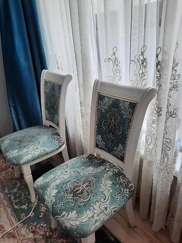 стол для зала бу: Стол и стул для зала, Б/у, цвет - Белый — 2