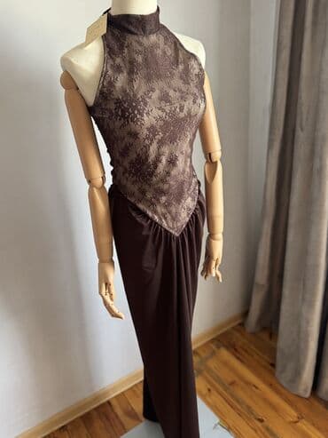 Ювелирные изделия: Вечернее платье на корпоратив, Новый год в трендовый кружевной Размер — 2