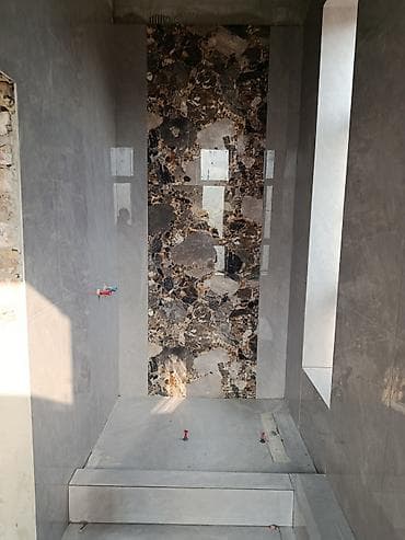 Укладка плитки и керамогранита под ключ Профессиональная облицовка: -