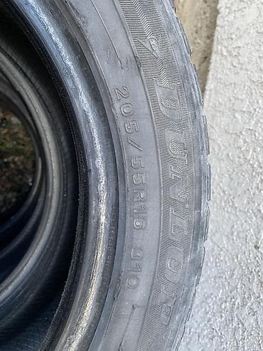 зимний шина: Шины 205 / 55 / R 16, Зима, Б/у, Комплект, Легковые, DUNLOP — 1