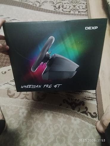 fire pc: Игровой руль DEXP Wheelman Pro 6T (проводной) с педалями и — 5