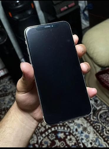 iphone xс: IPhone X, Б/у, 64 ГБ, Серебристый, Чехол — 5