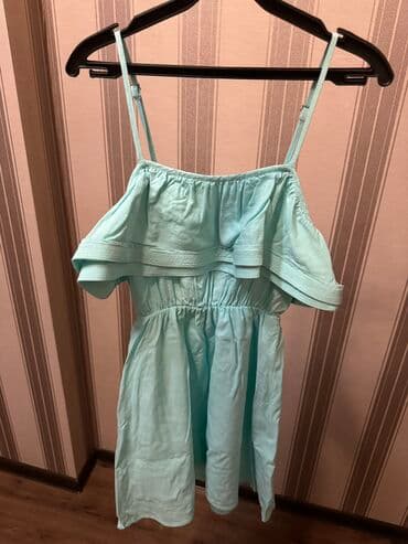 летнее платье в горох: Продаю очень красивое,стильное платье,качество отличное — 1