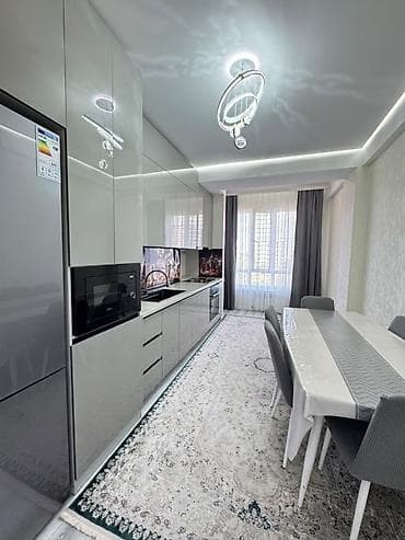 1 бөлмө, 40 м², Аламедин-1 мкр 3 кабат, Евро оңдоо — 4