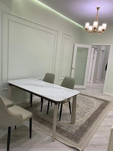 14: 2 комнаты, 77 м², Асанбай мкр Элитка, 2 этаж, Дизайнерский ремонт — 6