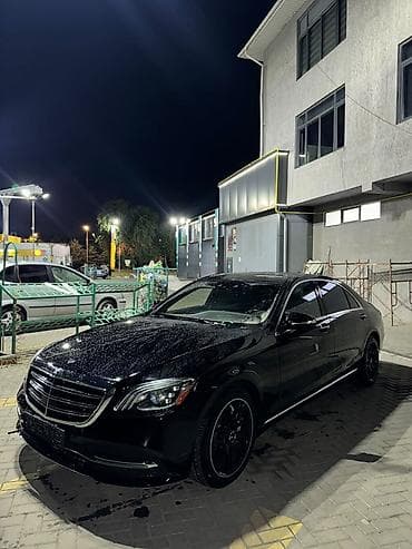 Mercedes-Benz S-Class: 2018 г., 3 л, Бензин, Седан