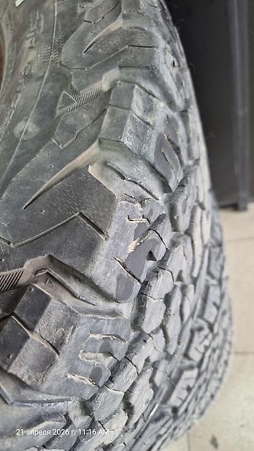 diski kg: Шины 285 / 60 / R 18, Всесезонная, Б/у, Комплект, Внедорожные (АТ/МТ), США, BFGoodrich — 1