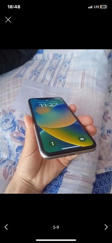 13 iphone pro max: IPhone X, Серебристый, Зарядное устройство, Защитное стекло, Чехол, 80 % — 6