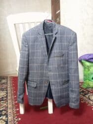 ажурный шарф: 52-54 размер кийген жигиттерине мужской кийимдер. Футболка, жемпир — 7