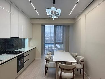 квартиры студии: 2 комнаты, 60 м², Элитка, 4 этаж, Дизайнерский ремонт — 6