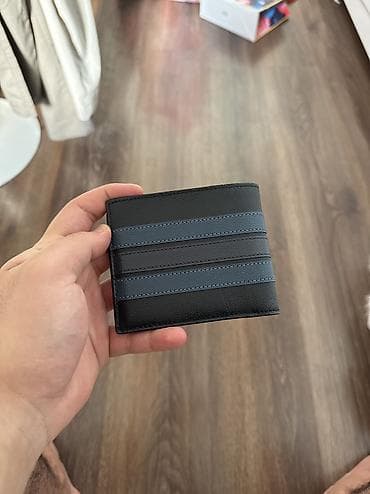 apple wallet: Кошелек, Coach, Натуральная кожа, Мужские, Б/у — 2