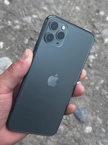 редми нот 12 с: IPhone 11 Pro Max, Б/у, 64 ГБ, Matte Midnight Green, Чехол, 70 % — 1