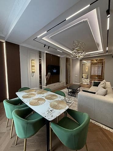 building: 3 комнаты, 137 м², Элитка, 9 этаж, Дизайнерский ремонт — 5