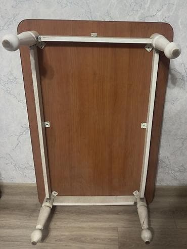 Раскройные столы: Национальный кыргызский стол, Б/у, Не раскладной, ЛДСП, цвет - Коричневый — 3