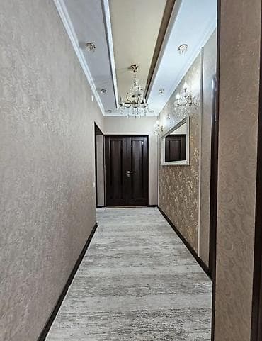4: 4 комнаты, 106 м², Кок-Жар мкр 106 серия, 6 этаж, Евроремонт — 10