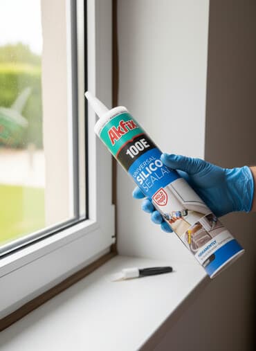 СИП-панели: Универсальный силиконовый герметик Akfix 100E подходит для широкого — 1