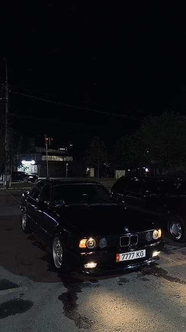 Унаа сатуу: BMW 5 series: 1991 г., 2.5 л, Кол менен иштөөчү, Бензин, Седан — 10