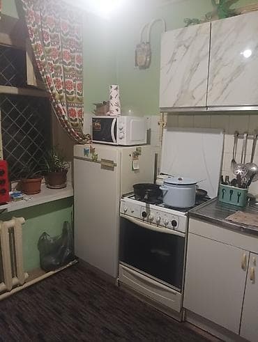 Батирлер: 1 бөлмө, 34 м², 8-мкр 104-серия, 1 кабат, Косметикалык оңдоо — 6