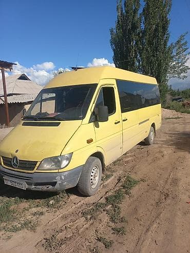 Mercedes-Benz Sprinter (длинная база, высокий потолок), жёлтый at lalafo.kg Mercedes-Benz Sprinter (длинная база, высокий потолок), жёлтый