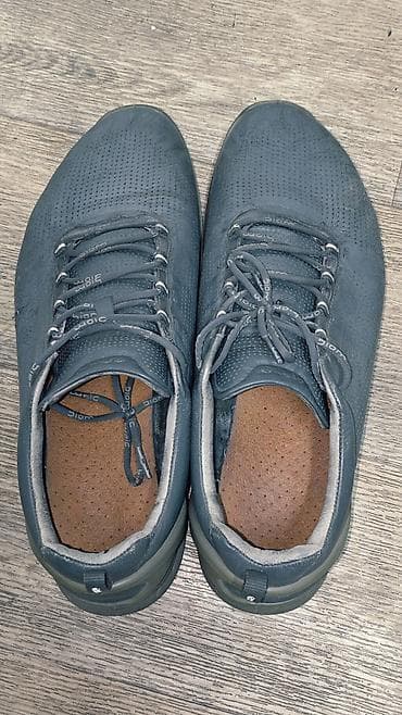 Мужские кроссовки, 44, Ecco, Б/у, цвет - Серый, Самовывоз