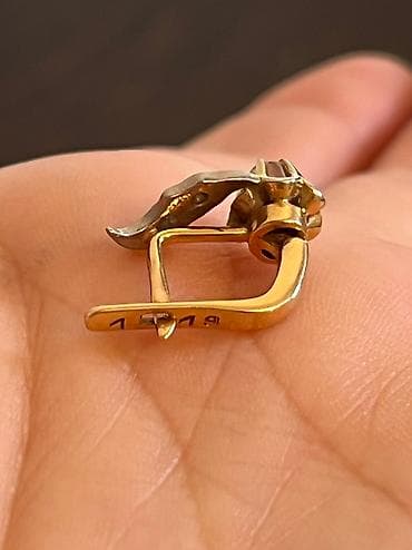 золотые изделия ссср: Бриллиантовые серьги советское золото — 2