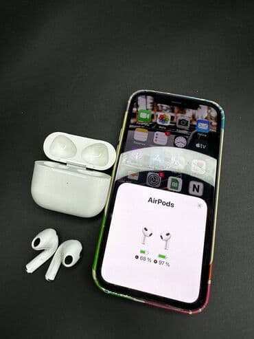 чехлы на аирподс 3: Вкладыши, Apple, Новый, Беспроводные (Bluetooth), Студийные — 4