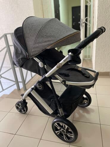 коляска prego: Коляска, цвет - Серебристый, Новый — 2