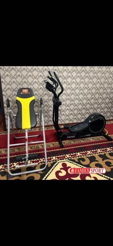 эллиптический тренажер купить бу: Эллиптический тренажер Tarneo Цена 35000с новый Инверсионный стол — 1