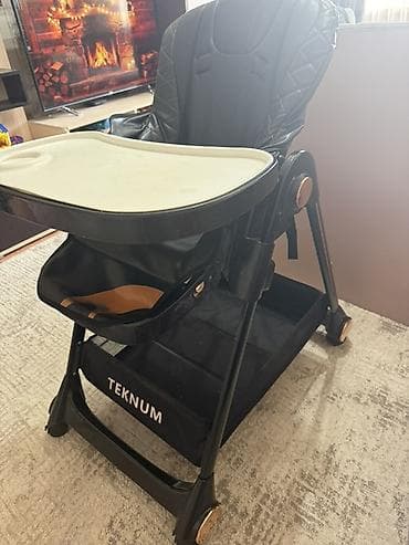 Матрасы: Детский стульчик для кормления Teknum. - Трансформер: компактно — 3
