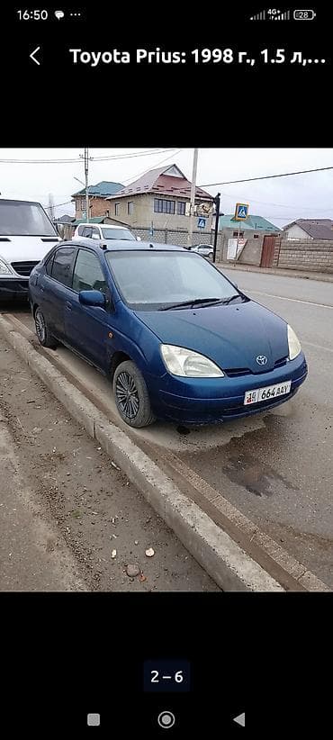 185 75 16с: Toyota Prius: 1998 г., 1.5 л, Автомат, Бензин, Седан — 3