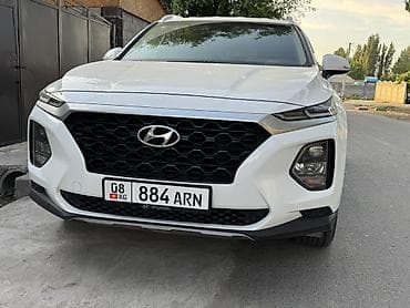 Унаа: Hyundai Santa Fe: 2019 г., 2 л, Автомат, Дизель, Кроссовер — 3